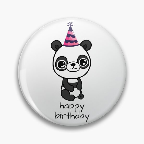 Item preview, Happy Birthday Panda designed and sold by jakezbontar.
