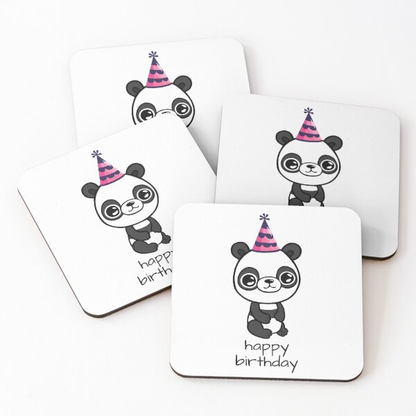Item preview, Happy Birthday Panda designed and sold by jakezbontar.