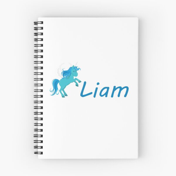 Item preview, Liam Cute Blue Unicorn  designed and sold by ToniaKroeger.
