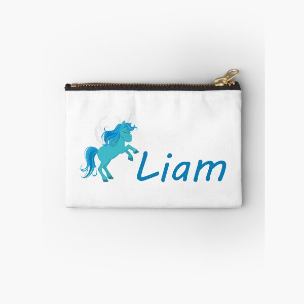 Item preview, Liam Cute Blue Unicorn  designed and sold by ToniaKroeger.
