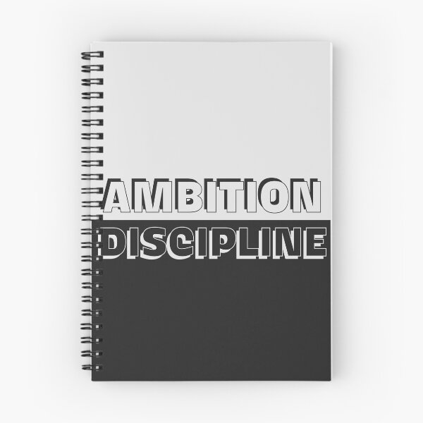 Item preview, Ambition and Discipline designed and sold by MyAwesomeBubble.