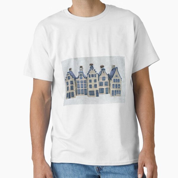 Dutch delft blue house Classic T-Shirt