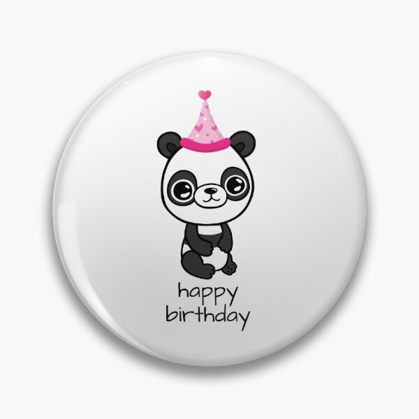 Item preview, Happy Birthday Panda designed and sold by jakezbontar.