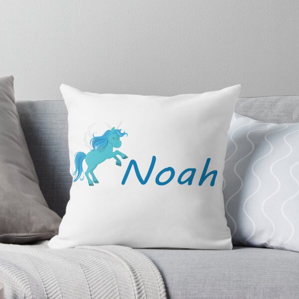Item preview, Noah Cute Blue Unicorn  designed and sold by ToniaKroeger.