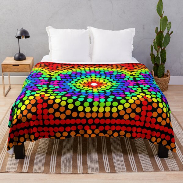 Aperçu de l'œuvre Rainbow Mandala créée et vendue par RainbowStudios.