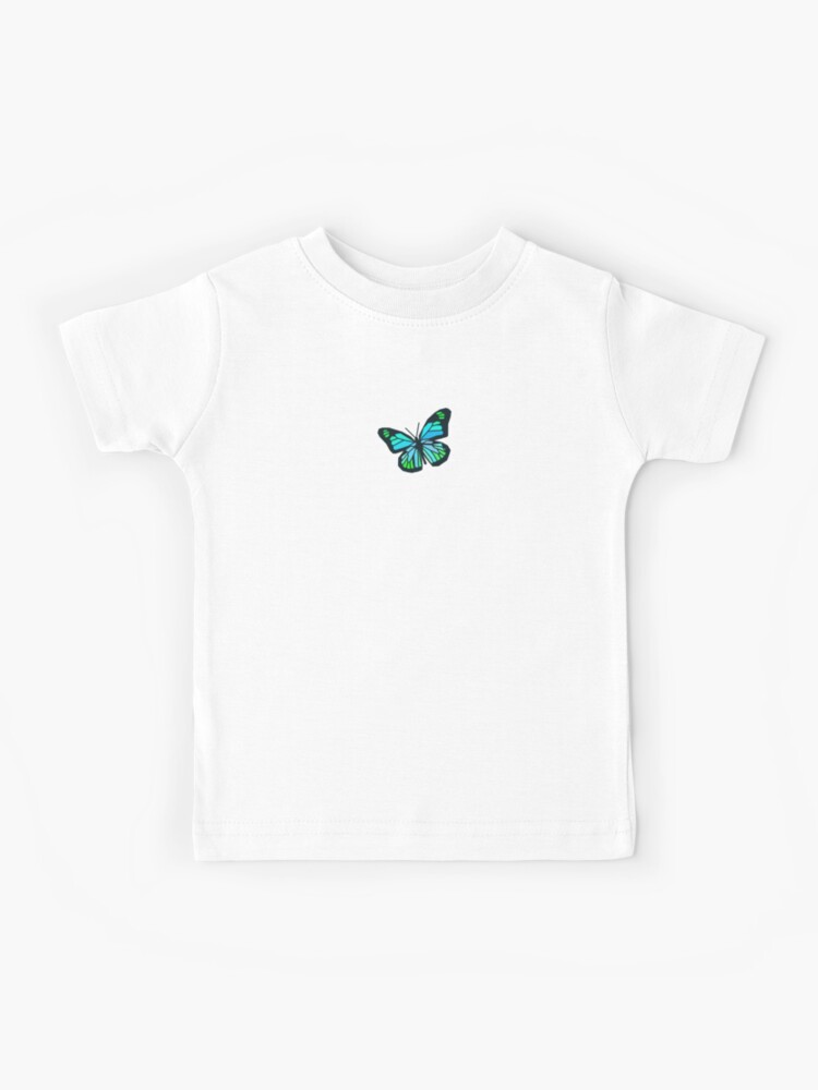 Green store butterfly shirt