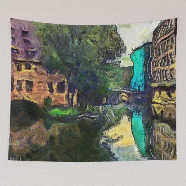 Item preview, Canal in Nuremberg Germany KPA designed and sold by karynpeters.