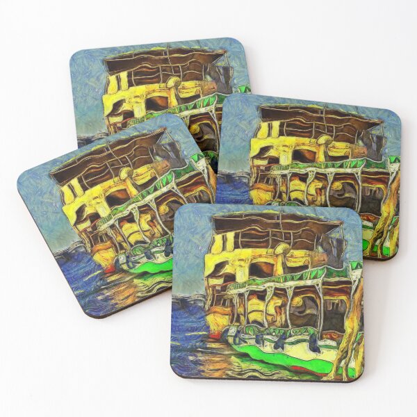 Item preview, Ferry Boats on Nile River Luxor Egypt KPA designed and sold by karynpeters.