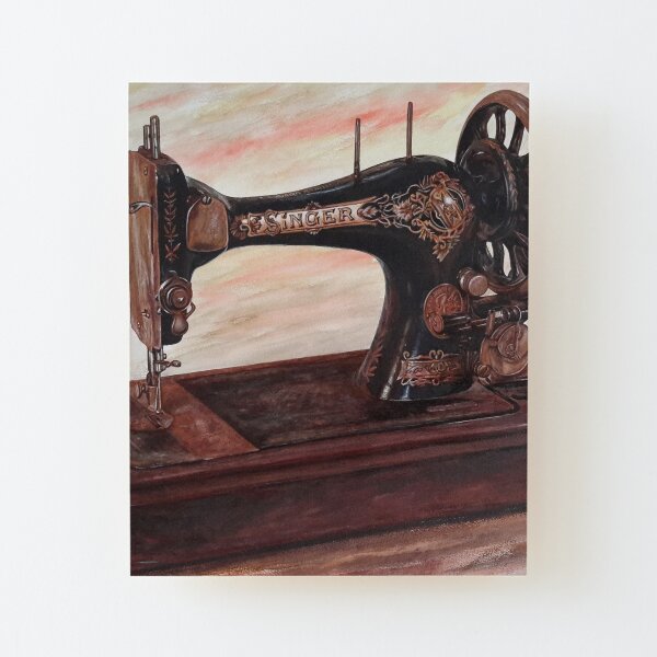 The Machine II Wood Mounted Print