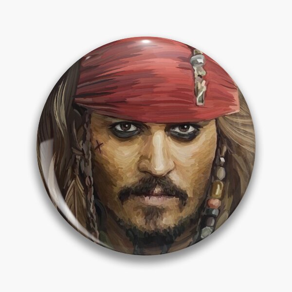 Item preview, Jack Sparrow | Johnny Depp by Sam Ohana designed and sold by SamOhanaArt.