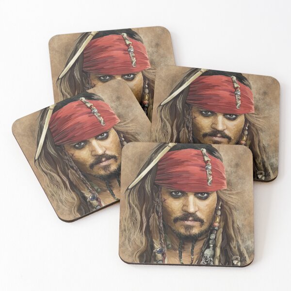Item preview, Jack Sparrow | Johnny Depp by Sam Ohana designed and sold by SamOhanaArt.