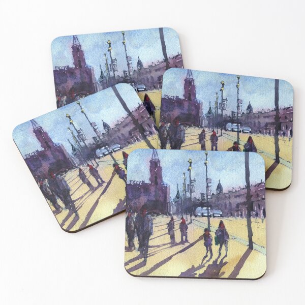 Item preview, St Petersburg watercolour painting impressionist style designed and sold by darrenyeoart.