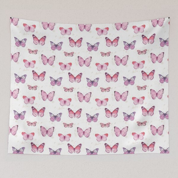 Aperçu de l'œuvre De toute évidence le motif papillon rose par Lisa Audit Art créée et vendue par Lisa Audit Art.