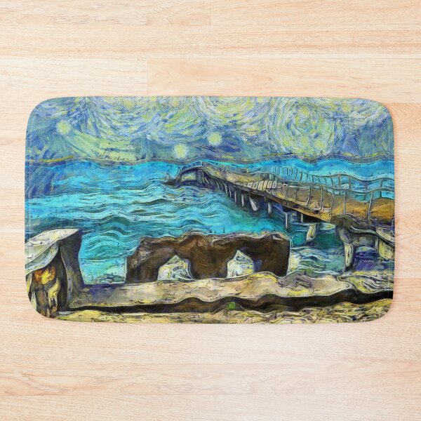 Item preview, Ocean Pier on Grand Turk Turks and Caicos KPA designed and sold by karynpeters.