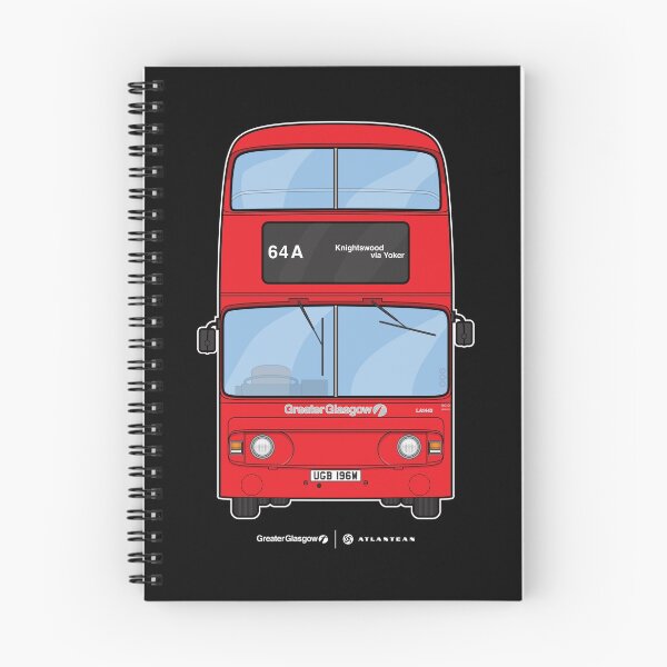 Item preview, Greater Glasgow Leyland Atlantean LA1443 (Knightswood via Yoker 64a) designed and sold by BFXIII.