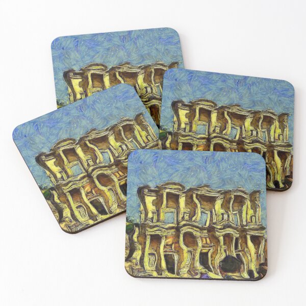 Item preview, Ancient Library Ruins Ephesus Turkey KPA designed and sold by karynpeters.