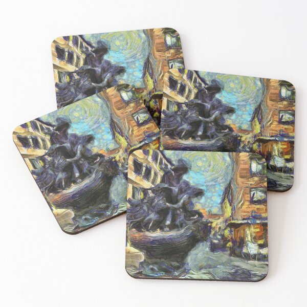 Item preview, Fountain in Old Nuremberg Germany Town Square KPA designed and sold by karynpeters.