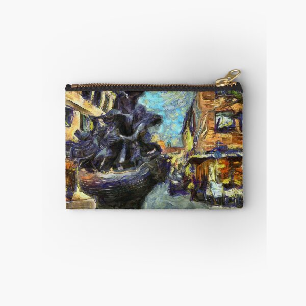 Item preview, Fountain in Old Nuremberg Germany Town Square KPA designed and sold by karynpeters.