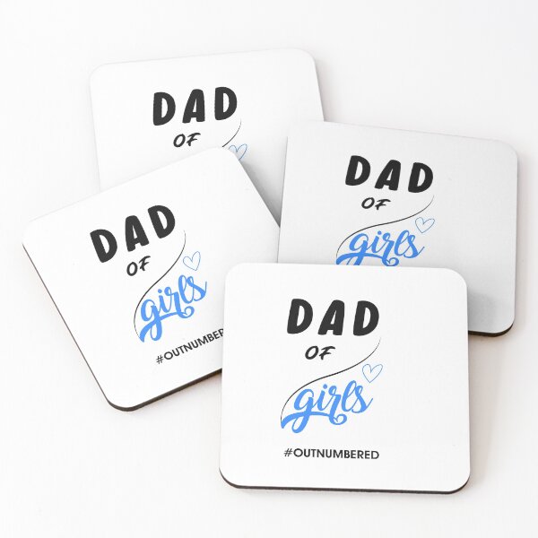 Item preview, dad of girls outnumbered designed and sold by Mr-tach.