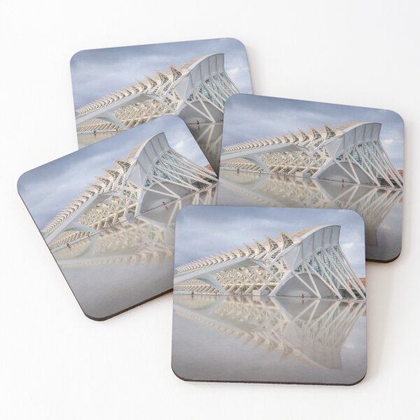 Item preview, Valencia Spain City of Arts and Sciences Calatrava Architectural Complex Tourist 12 Treasures Wall Art, Home Decor, Phone Case, Mask designed and sold by TheGreekGuy.