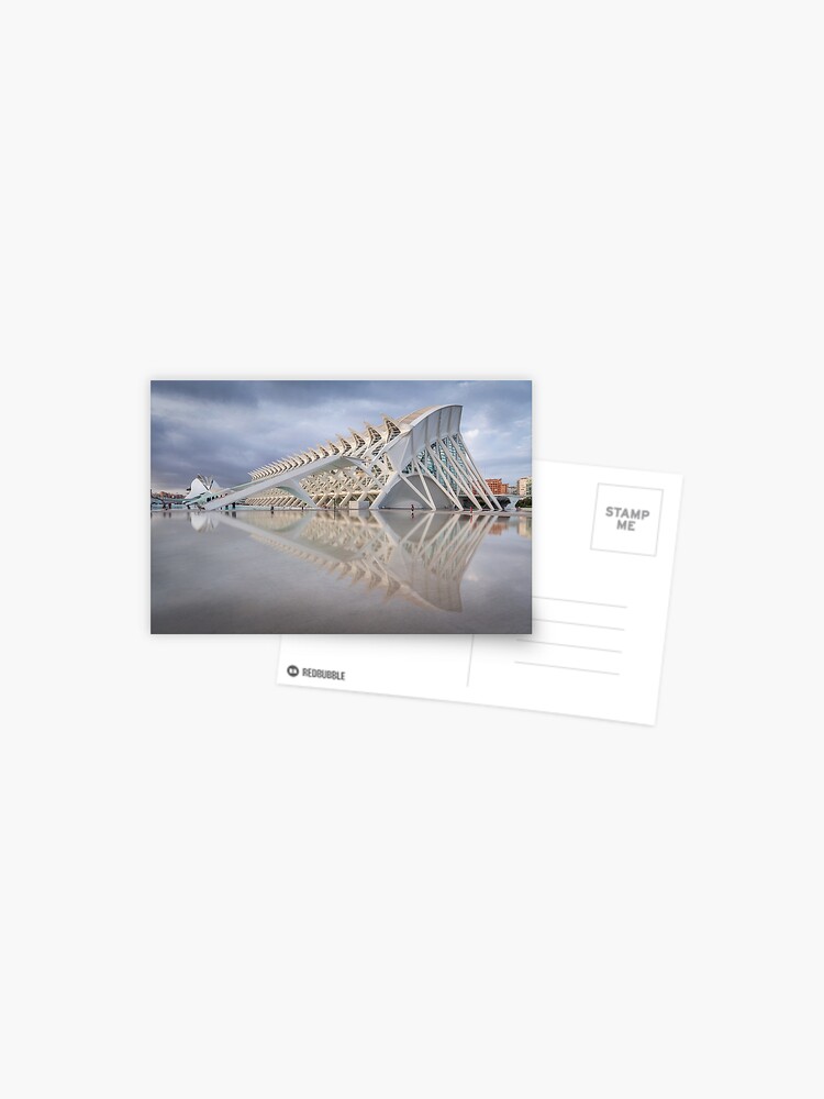 Valencia Spain City of Arts and Sciences Calatrava Architectural Complex  Tourist 12 Treasures Wall Art, Home Decor, Phone Case, Mask