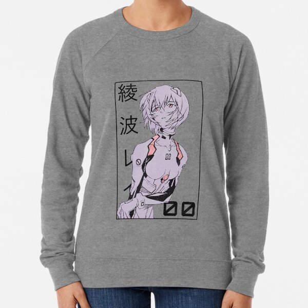Rei Ayanami Evangelion Manga v2 Lightweight Sweatshirt
