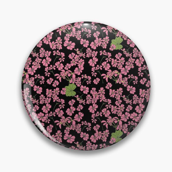 Item preview, Pink Geranium on Black designed and sold by elainemarie.