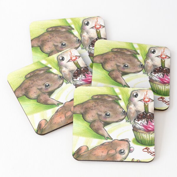 Item preview, Three toads - Happy Birthday! designed and sold by Furiarossa.