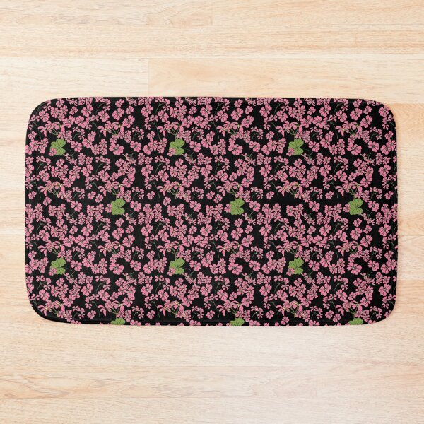 Item preview, Pink Geranium on Black designed and sold by elainemarie.