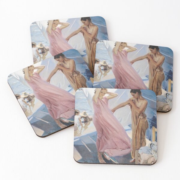 Item preview, Joaquín Sorolla - After Bathing, Valencia designed and sold by Impressionist Masters.