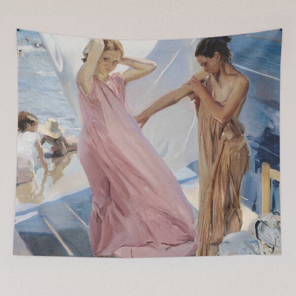 Item preview, Joaquín Sorolla - After Bathing, Valencia designed and sold by Impressionist Masters.