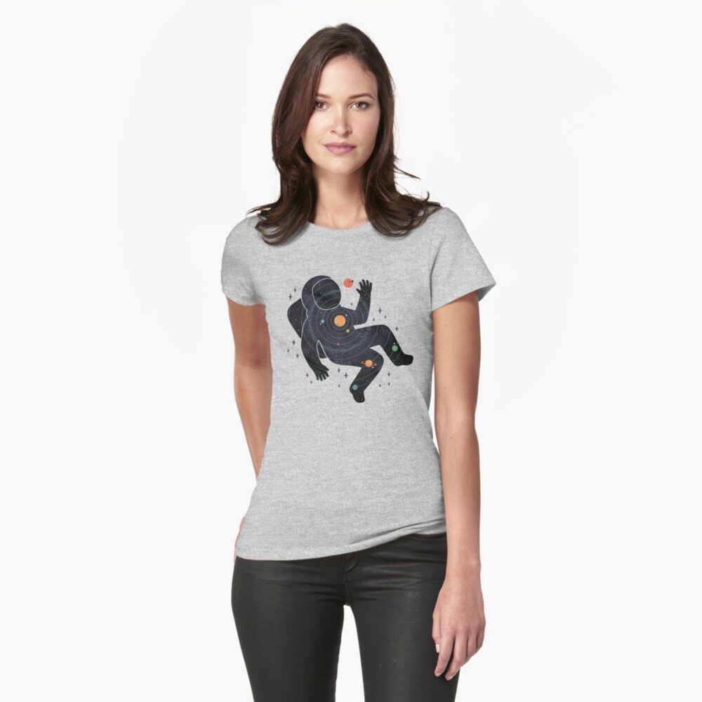Item preview, Fitted T-Shirt designed and sold by thepapercrane.
