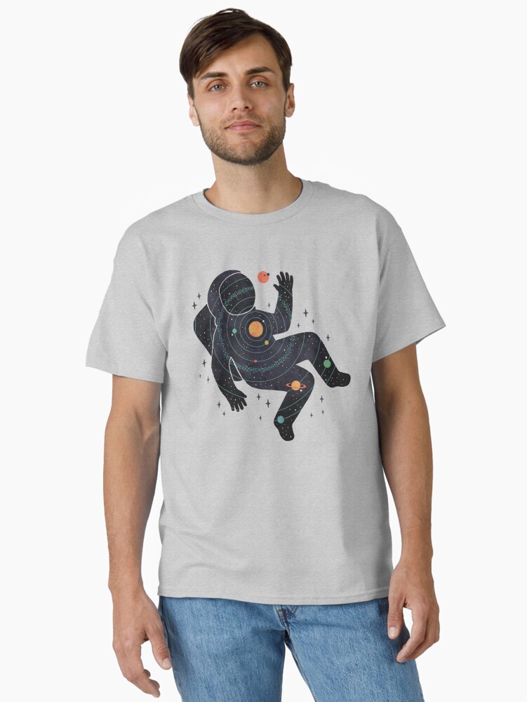 Thumbnail 2 of 7, Classic T-Shirt, Inner Space designed and sold by thepapercrane.
