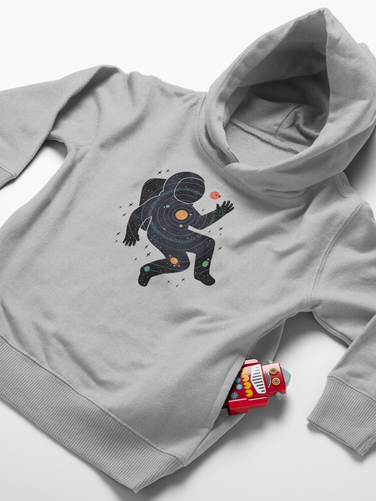 Alternate view of Inner Space Toddler Pullover Hoodie