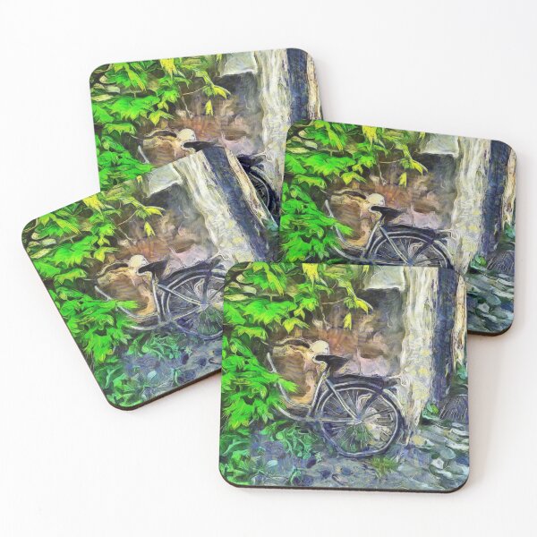 Item preview, Bicycle in Copenhagen Denmark Alley KPA designed and sold by karynpeters.