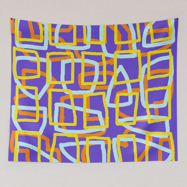 Item preview, Retro Sixties Geometric Pattern designed and sold by DeStract.