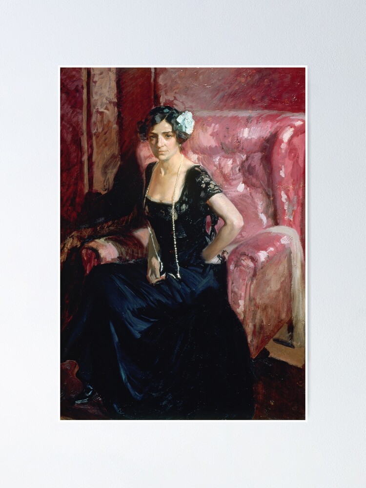 Joaqu n Sorolla Clotilde in evening dress