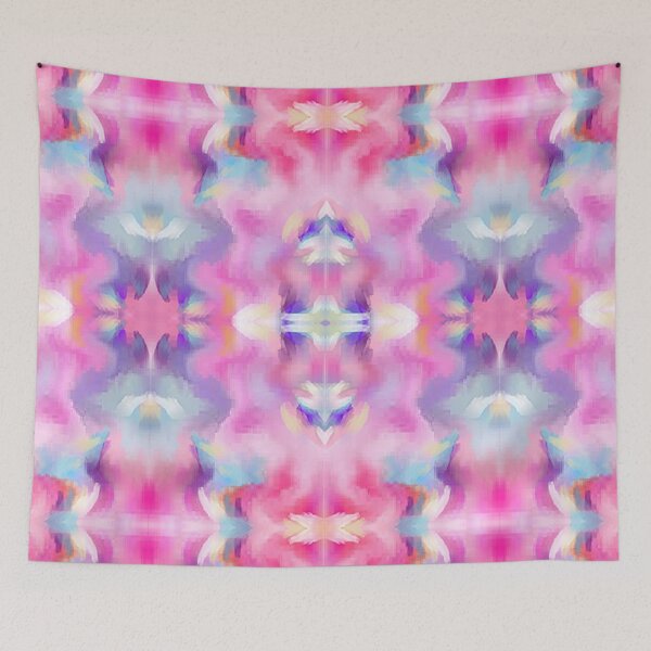 Item preview, Misty pinks , psychedelic Arte Abstracto, abstract art design designed and sold by Adri Barnard.