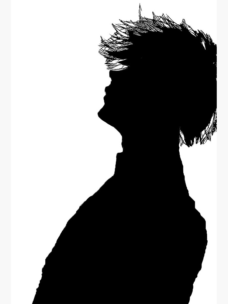 Drawing Silhouette Line Art PNG Clipart Anime Art Arts Black Black  Hair Free PNG Download