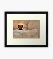San Francisco De Assi Taos New Mexico Detail Framed Print