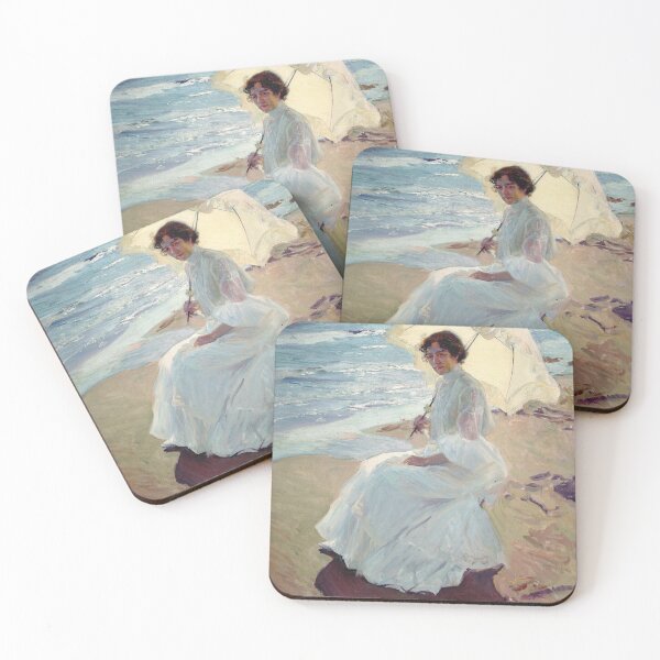 Item preview, Joaquín Sorolla - Clotilde on the Beach designed and sold by Impressionist Masters.