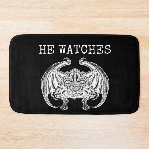 Item preview, He Watches Cthulhu designed and sold by razvigod.