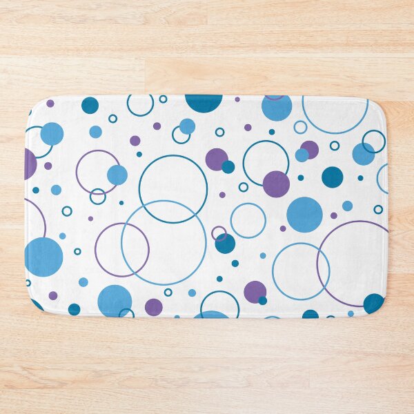 Item preview, Cute Water Bubbles Summer Pattern Mask Dress Decor designed and sold by Yasmeen Refai.