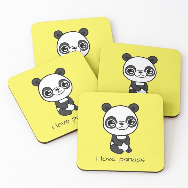 Item preview, I love Pandas designed and sold by jakezbontar.