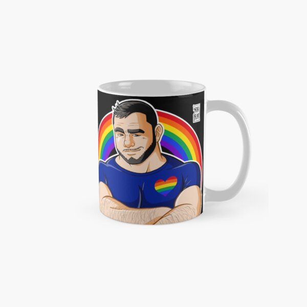 HIRO LIKES CROSSING ARMS - GAY PRIDE Classic Mug