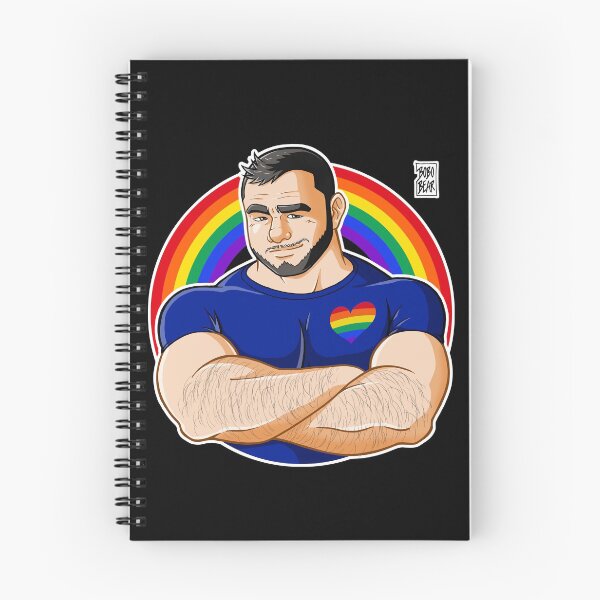 Item preview, HIRO LIKES CROSSING ARMS - GAY PRIDE designed and sold by bobobear.