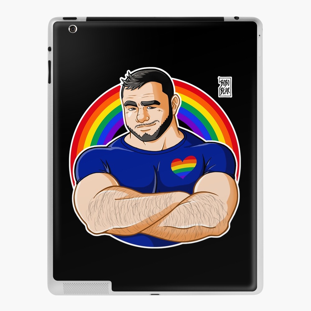 Hiro Likes Crossing Arms Gay Pride Ipad Case Skin By Bobobear Redbubble