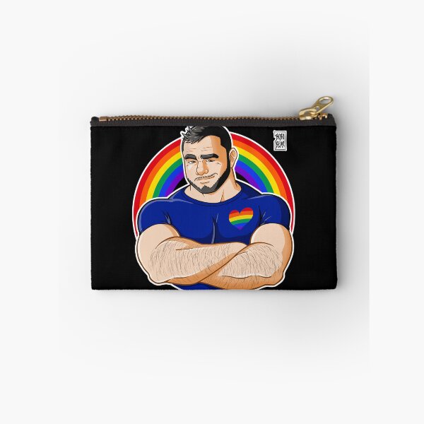 Item preview, HIRO LIKES CROSSING ARMS - GAY PRIDE designed and sold by bobobear.