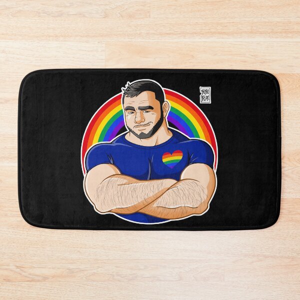 Item preview, HIRO LIKES CROSSING ARMS - GAY PRIDE designed and sold by bobobear.