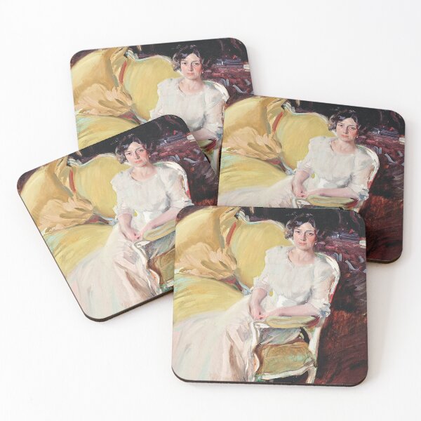 Item preview, Joaquín Sorolla - Clotilde seated on the Sofa designed and sold by Impressionist Masters.